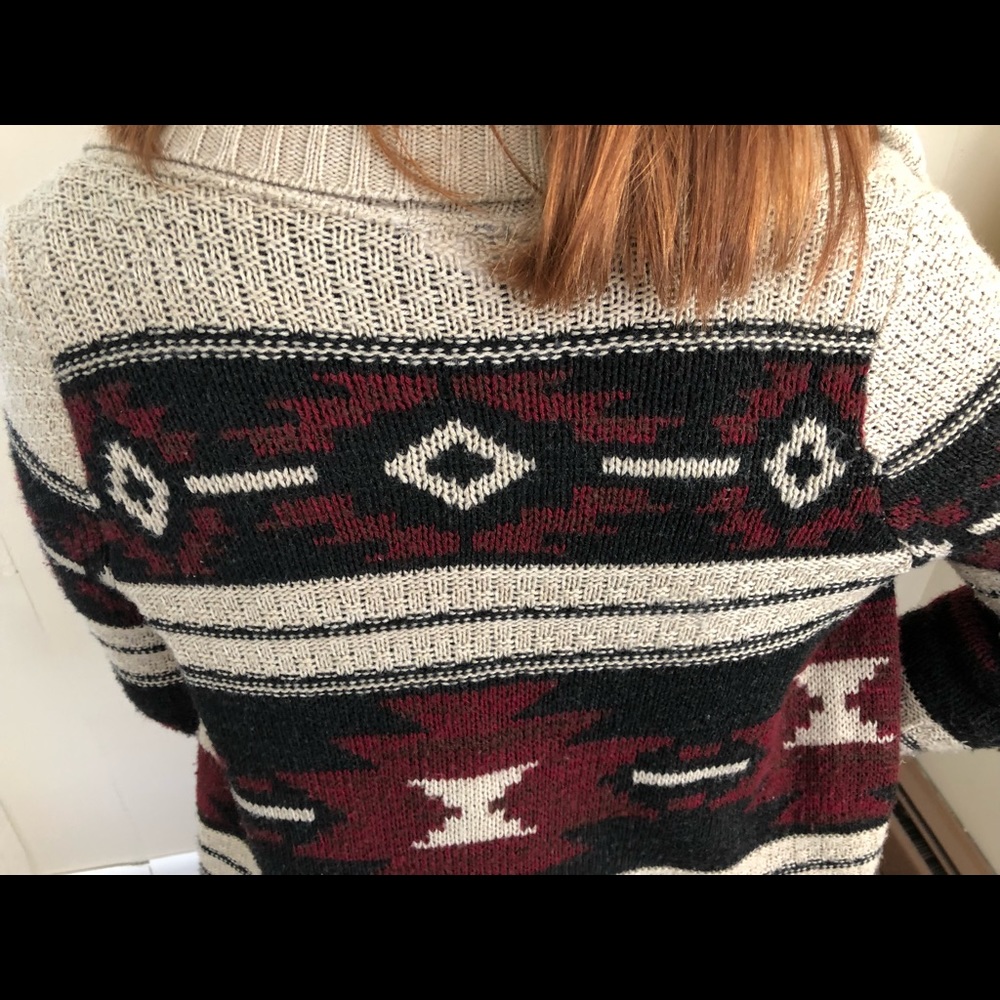Knit Patterned Cardigan - Picture 5 of 5